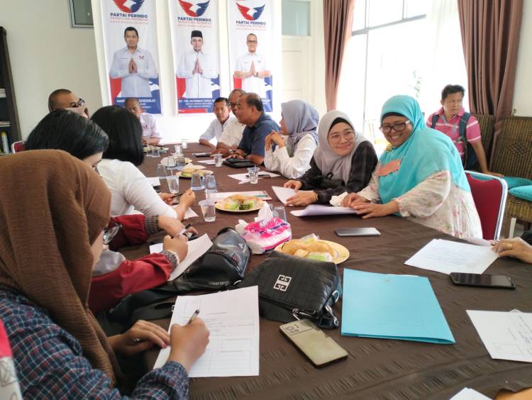 Tanpa Pungut Biaya, Ratusan Bacaleg Daftar ke DPW Partai Perindo Riau