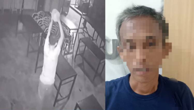 Polsek Medan Baru Amankan Pelaku Pengrusakan di Cafe Jalan Sampul