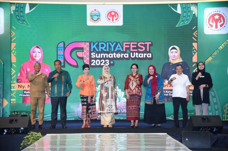 Buka Kriya Fest 2023, Nawal Ajak Masyarakat Bangga Buatan Sumut