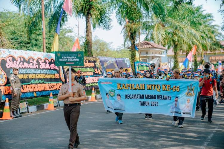 Dari 21 Kecamatan, Sekitar 20.000 Kafilah Meriahkan Pawai Taaruf