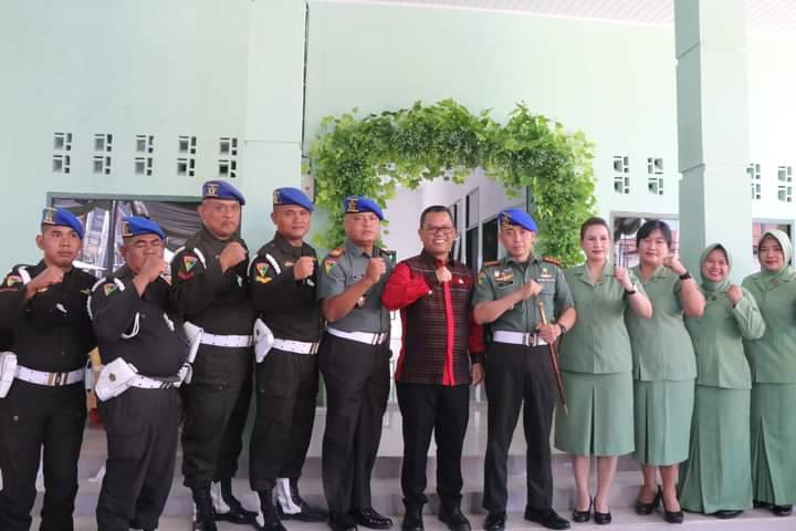 Pemkab Toba Berbangga Bisa Membantu Pembangunan Kantor Subden POM I/2-6 Balige