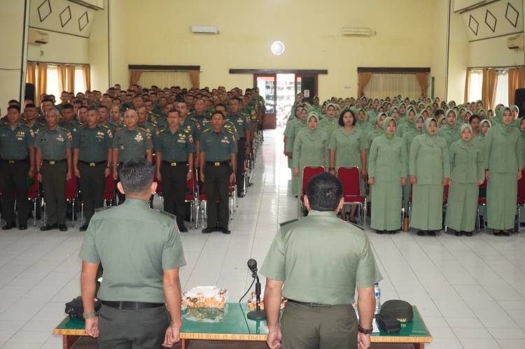 Bintal Fungsi Komando,Tingkatkan Kwalitas Mental Prajurit TNI-AD dan Keluarganya