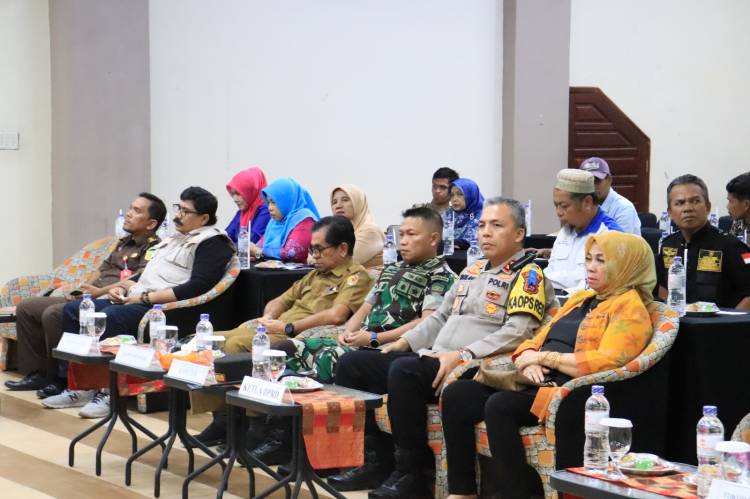 Dandim 0309/Solok, Hadiri Sosialisasi Siaga Pengawasan Satu Tahun Menuju Pemilu 2024