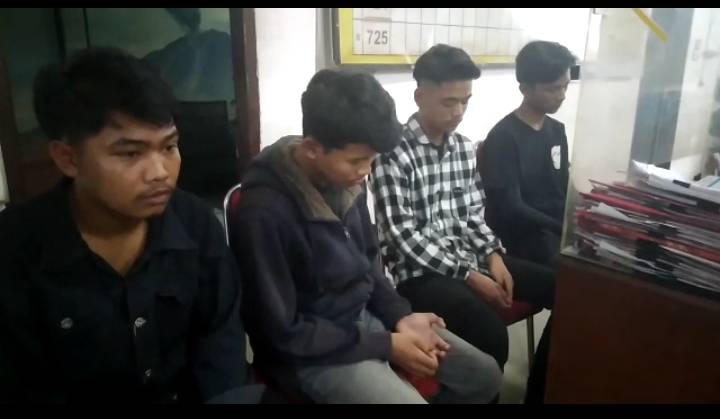 Polsek Medan Kota Amankan 5 Pemuda Bentrok