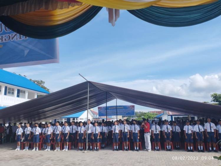Bupati Samosir Apresiasi Pelaksanaan Try Out Persiapan Seleksi SMA Unggul oleh DPC GAMKI Samosir