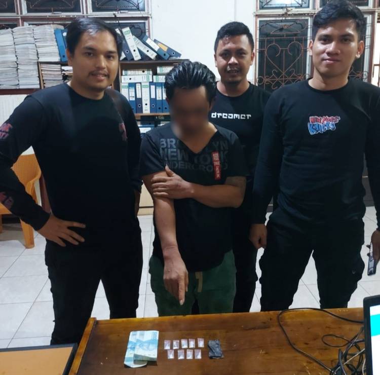 Kedapatan Simpan Sabu-Sabu,Togu Diamankan Sat Narkoba Polres Simalungun