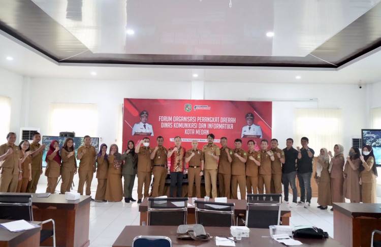 Dinas Kominfo Medan Akan Integrasikan Seluruh Aplikasi dan Data Perangkat Daerah
