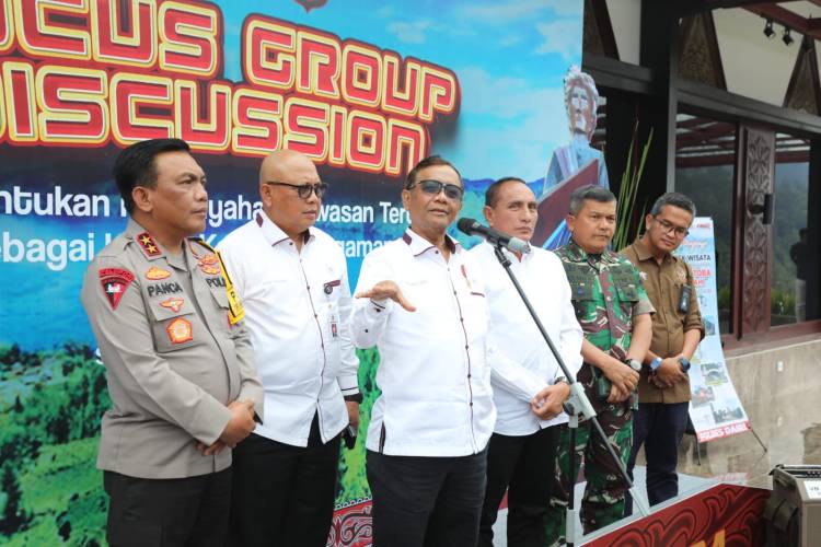 Kapolda Sumut Paparkan Konsep Pengamanan DPSP Danau Toba