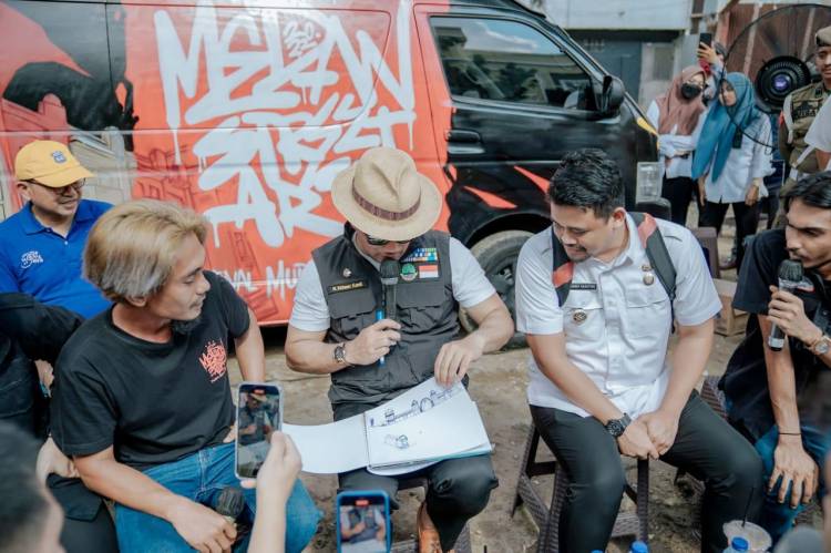 Keinginan Bobby Nasution Jadikan Jalan Pegadaian Ruang Kreatif & Kuliner Dapat Dukungan Penuh Ridwan Kamil