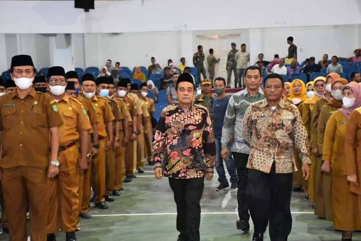 Sekda Madina Lantik 460 Kepala Sekolah di Lingkungan Pemkab Madina