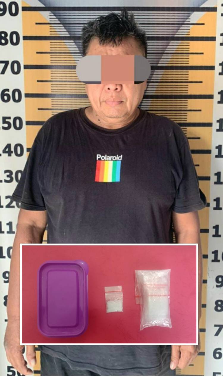Simpan Sabu Di Bawah Tempat Tidur, Juli Digelandang Polisi