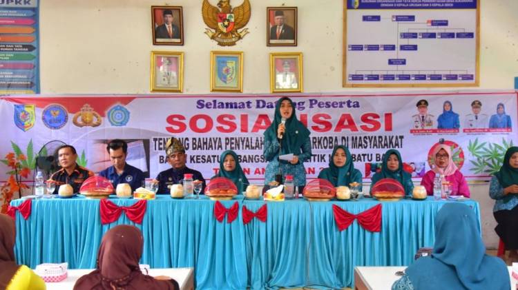 Berikut 3 Desa Ditetapkan Sebagai Desa Bersih Narkoba