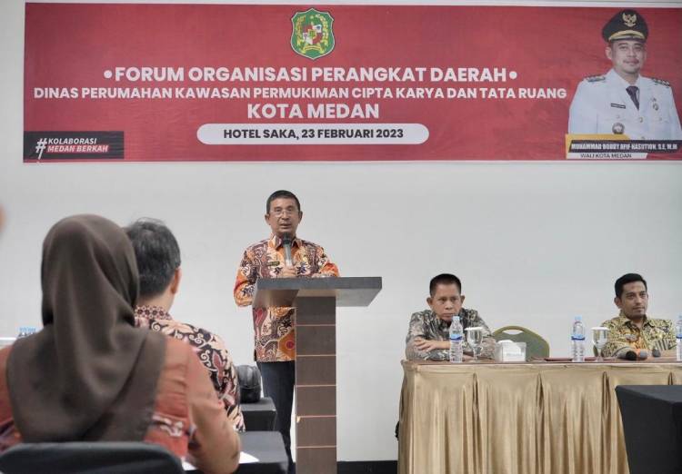 Dinas PKPCKTR Kota Medan Adakan Forum Organisasi Perangkat Daerah