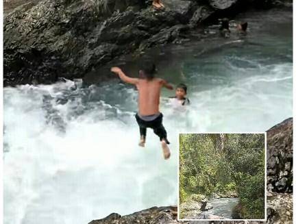 Wisatawan Lokal Mulai Melirik Lokasi Pemandian Aek Siparau - Padang Nabidang Kabupaten Labuhanbatu Utara