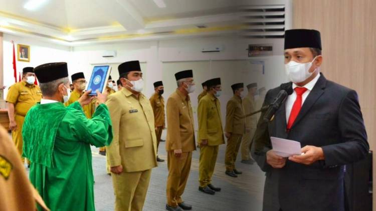 Bupati Zahir Lantik Pejabat Eselon II, III dan IV