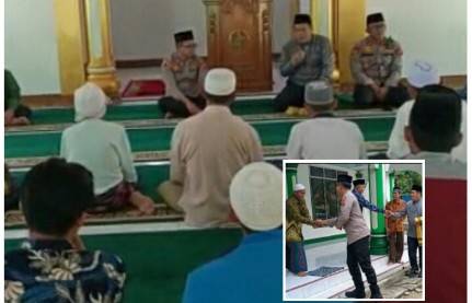 Jumat Curhat, Polres Labuhanbatu Selatan Hadirkan Wakil Bupati Sebagai Imam dan Khatib