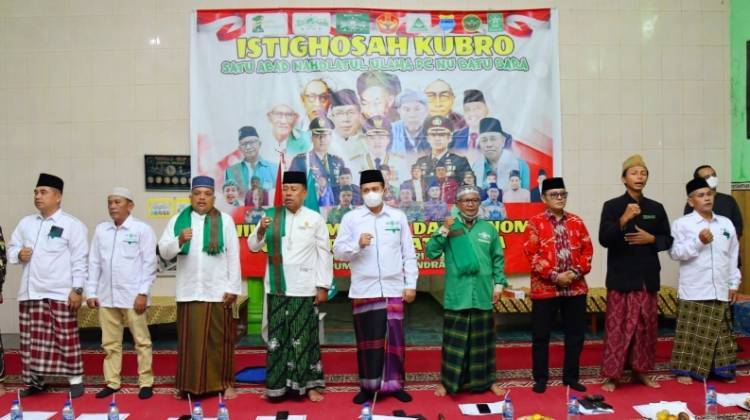 Bupati Batubara Hadiri Istighosah Kubro Jelang Satu Abad NU