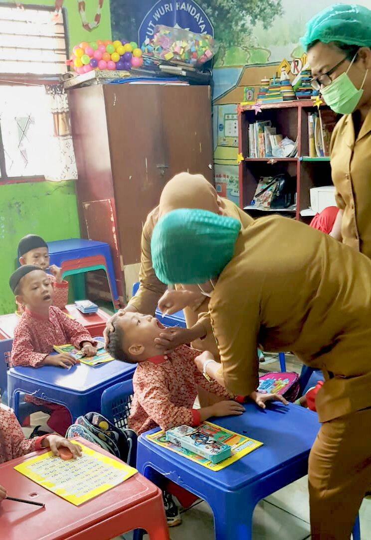 Per 16 Februari, Capaian Imunisasi Sub PIN Polio di Puskesmas Sicanang 99,11 Persen