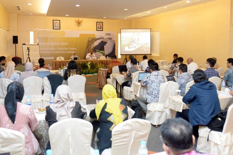 Pemprov Sumut Terus Dorong Percepatan  Pembangunan Stadion Utama Sport Centre
