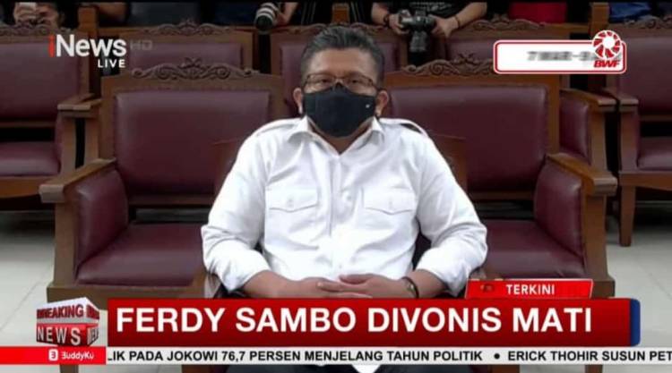 Ferdy Sambo Divonis Mati