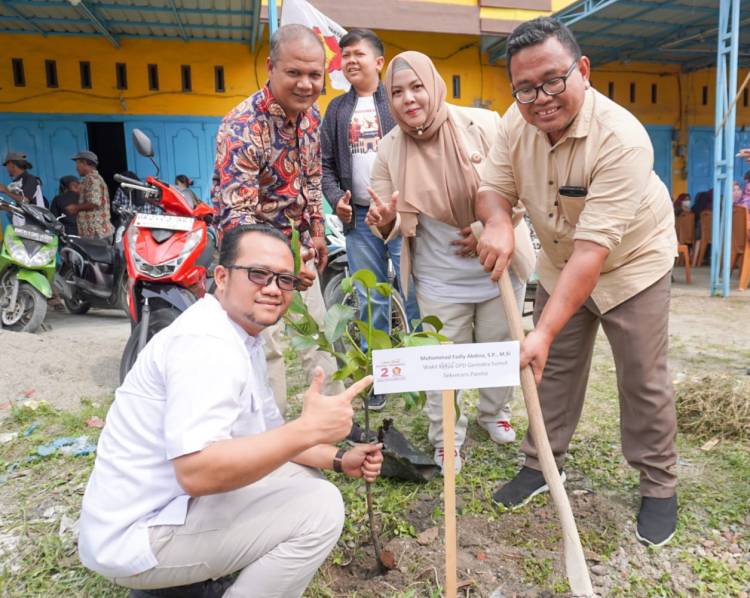 Gerindra Sumut Ajak Masyarakat Perkuat Ketahanan Pangan dan Penghijauan