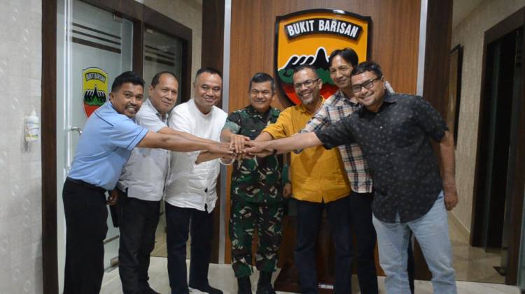 Ketua PWI Sumut-Pangdam I/BB Bahas Kesiapan Pengamanan VVIP