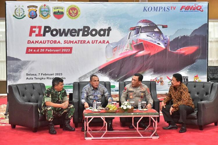 Dongkrak Perekonomian Sumut, Edy Rahmayadi Maksimalkan F1H2O
