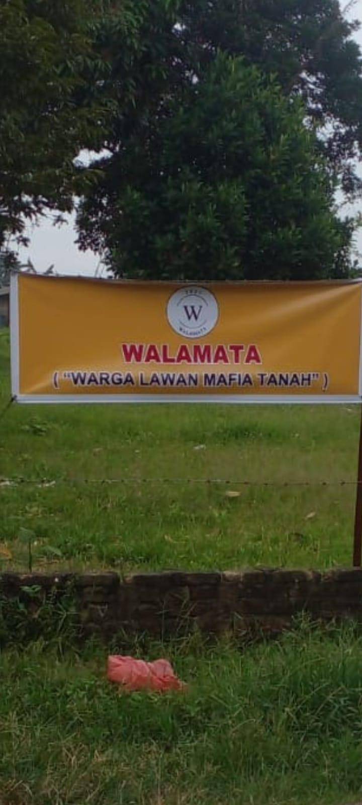 Warga Tionghoa Desa Kotagaluh Dirikan Spanduk di Atas Tanah Cicit Sultan Deli