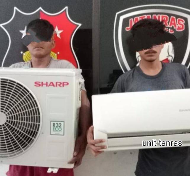 Nyolong AC Rumah Kost, Adi Kirman Dan Riski Khairan Masuk Bui