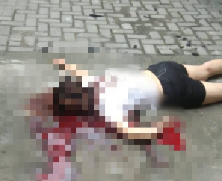 Wanita Diduga Lompat Bunuh Diri dari Ruko di Jl.Brigjend Katamso Medan