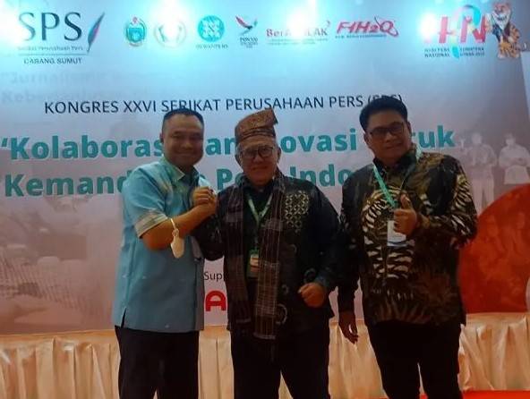 Januar P Ruswita Terpilih  Ketua Umum Serikat Perusahaan Pers