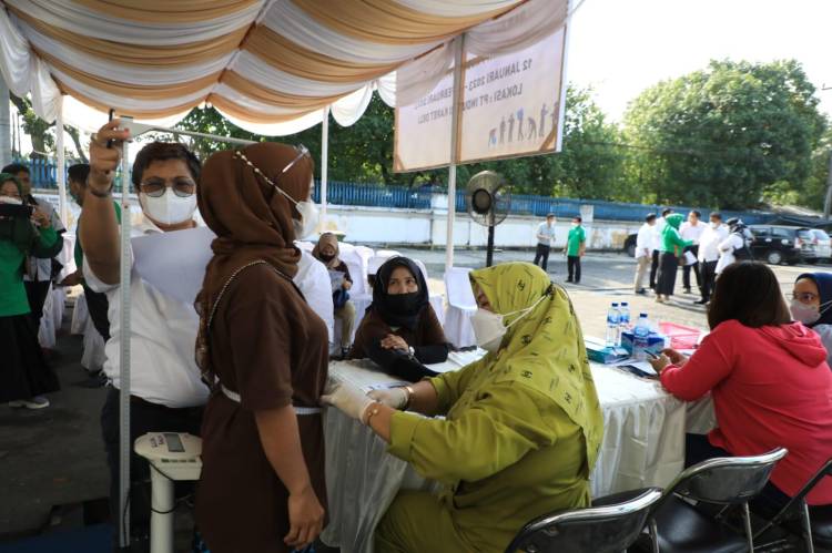 Sambut Peringatan Bulan K3, Dinas Kesehatan Kota Medan Gelar Gebyar GP2SP