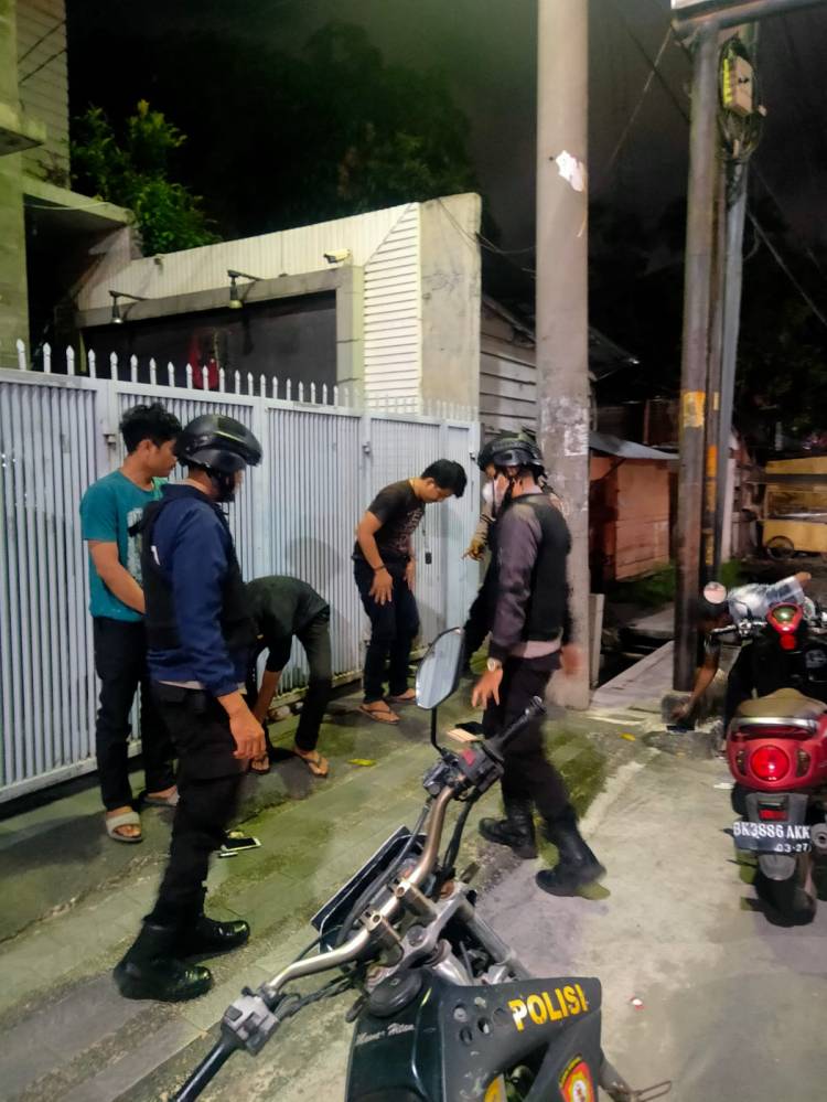 Warga Petisah Ditangkap Tim Patroli Presisi Sat Samapta Polrestabes Medan