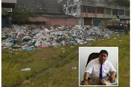 Sampah Berserakan Dekat TK / SD PPR, Alumni Ancam Gugat Pemkab Labuhanbatu
