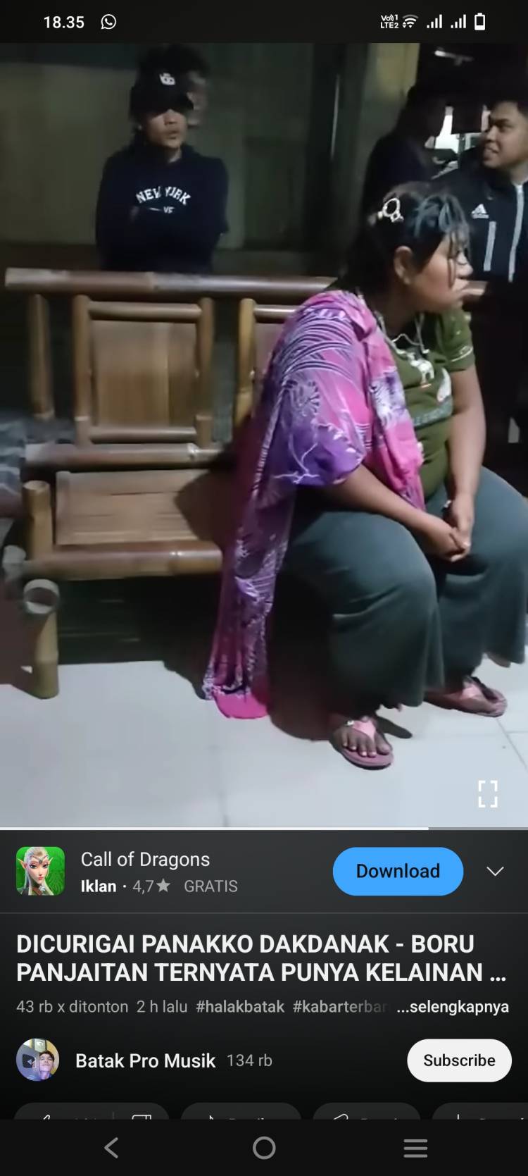 Video Viral Warga Dolok Sanggul Amankan Wanita Paruh Baya Diduga Penculik Anak