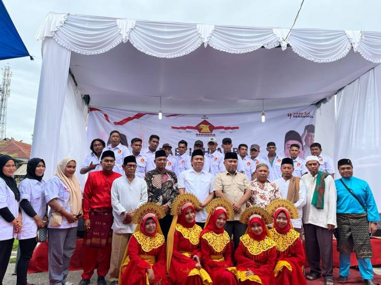 Gerindra Sumut Gelar Tabligh Akbar dan Bakti Sosial Jelang HUT ke 15