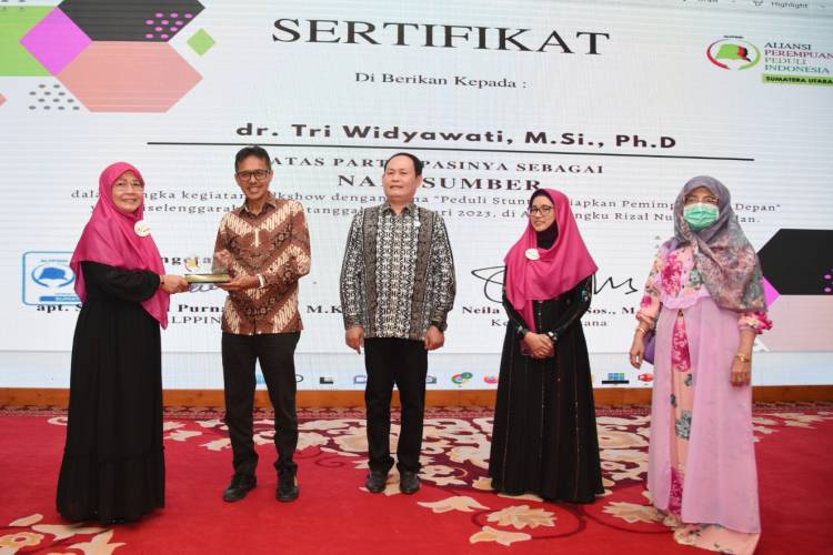 Nawal Lubis Ajak Berkontribusi Cegah Stunting di Sumut