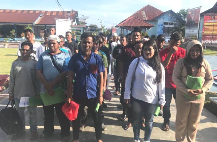 28 Warga Binaan Lapas Tanjungbalai Hirup Udara Bebas