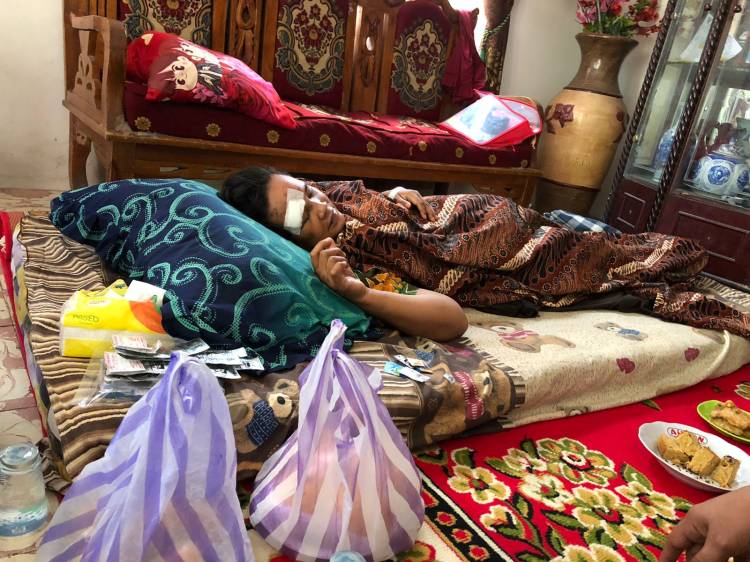 Lagi Bertugas Dijambret, Pantarlih Alami Luka Sekujur Tubuh