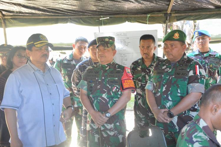 Pangdam I/BB Cek Langsung Kualitas Makanan untuk Personil Gabungan PAM F1 Powerboat