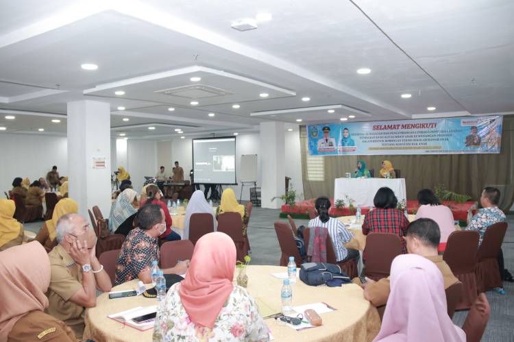 Buka Bimtek Sekolah Ramah Anak,  Ketua TP-PKK Sumut Minta  Peserta Implementasikan di Masyarakat