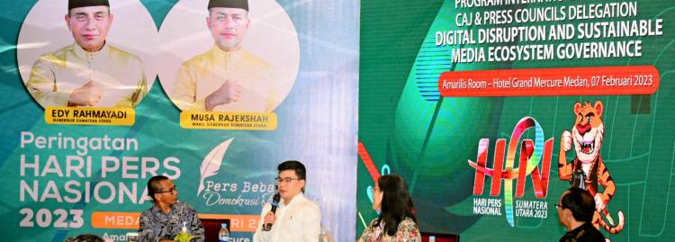 HPN 2023 di Sumut,  Pemerintah Siapkan Regulasi Publisher Rights  untuk Seimbangkan Ekosistem Media