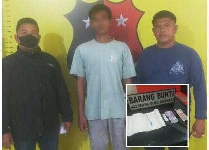 Reskrim Polsek Kualuh Hulu Amankan Pengedar Togel Hongkong