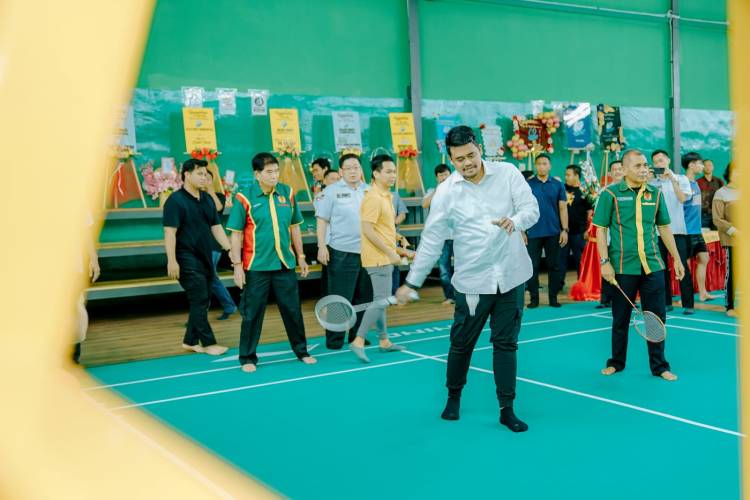 Apresiasi Kehadiran Galaxy Grace Badminton, Bobby Nasution: Geliatkan Kembali Bulutangkis & Lahirkan Atlet Berprestasi