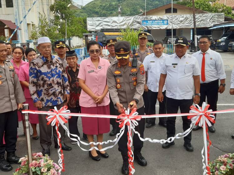 Tiga Sentra Pelayanan Polres Sibolga Diresmikan