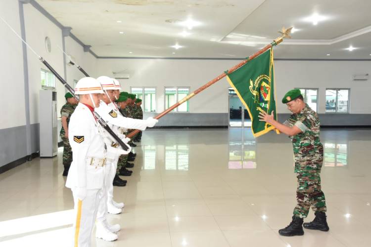 Danrem 023/KS Pimpin Pelepasan dan Penerimaan Perwira