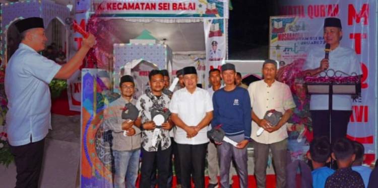 MTQ Tingkat Kecamatan Sei Balai Resmi Ditutup Bupati Batu Bara