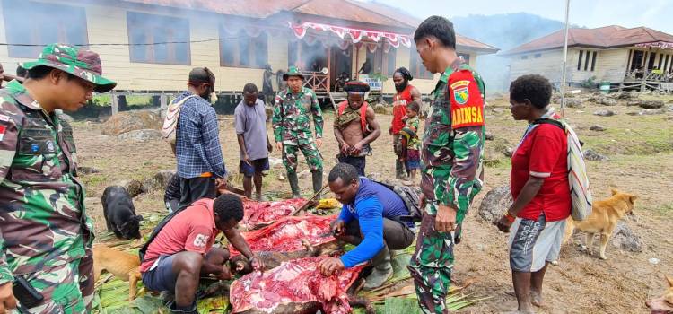 Babinsa Koramil Jila Ajak Warga Masyarakat Jila Jaga Kamtibmas Wilayah