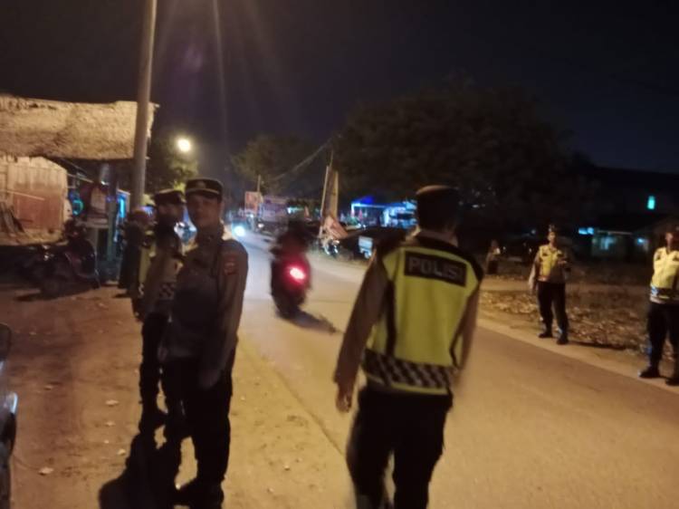 Personel Polres Lhokseumawe Lakukan Pengamanan Kampanye Tatap Muka di Empat Titik