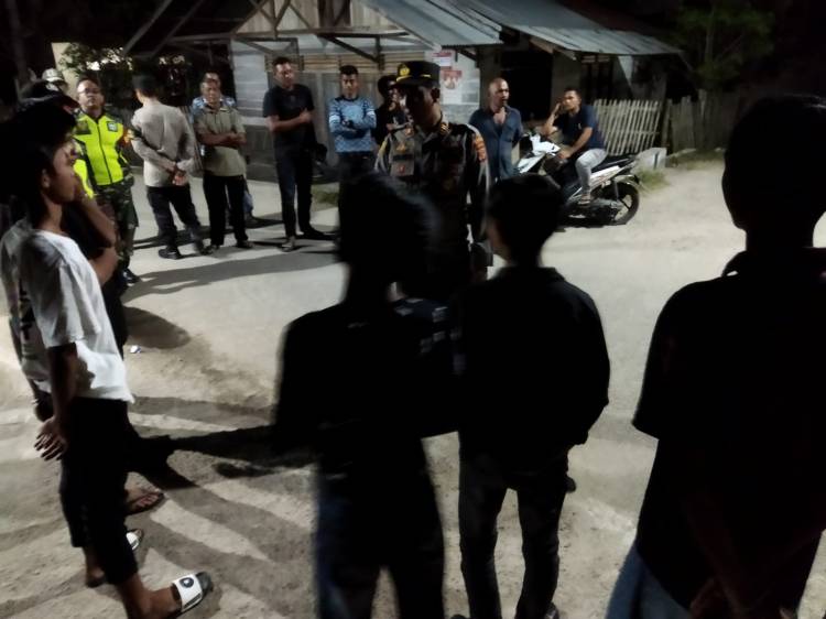 Antisipasi Kenakalan Remaja, Personel Polsek Syamtalira Bayu Tingkatkan Patroli Malam Hari
